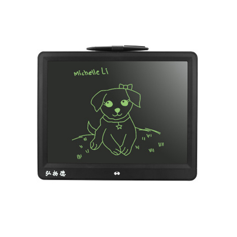 black 15 inch lcd writing board