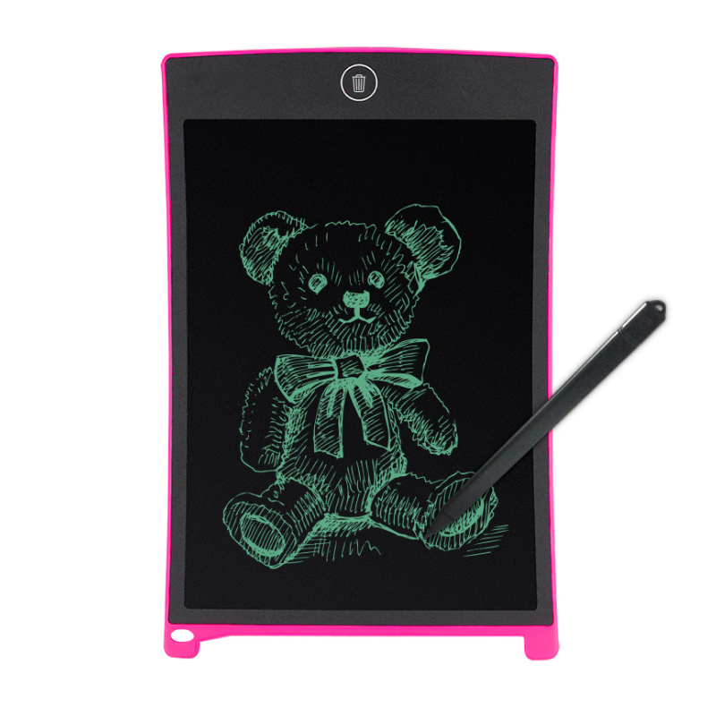 Pink 8.5 inch LCD tablet